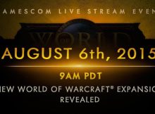 Новое дополнение World of Warcraft — анонс 6 августа 2015