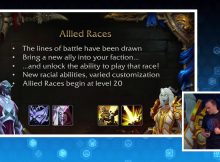 Battle for Azeroth: союзные расы