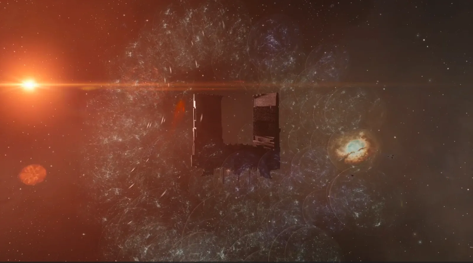 Keepstar TEST в системе YZ9-F6, обмотанный бабблами: Bubblon 5