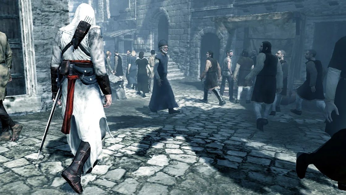 Альтаир в толпе, Assassin's Creed