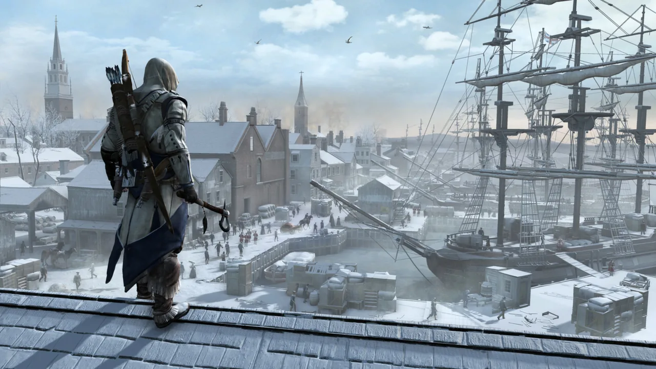 Коннор над гаванью, Assassin's Creed III