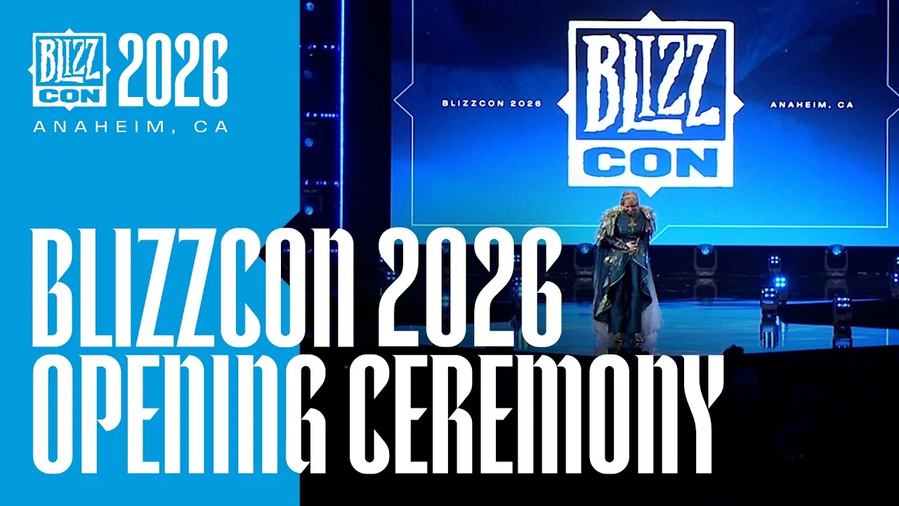 Церемония открытия BlizzCon 2026 в Анахайме