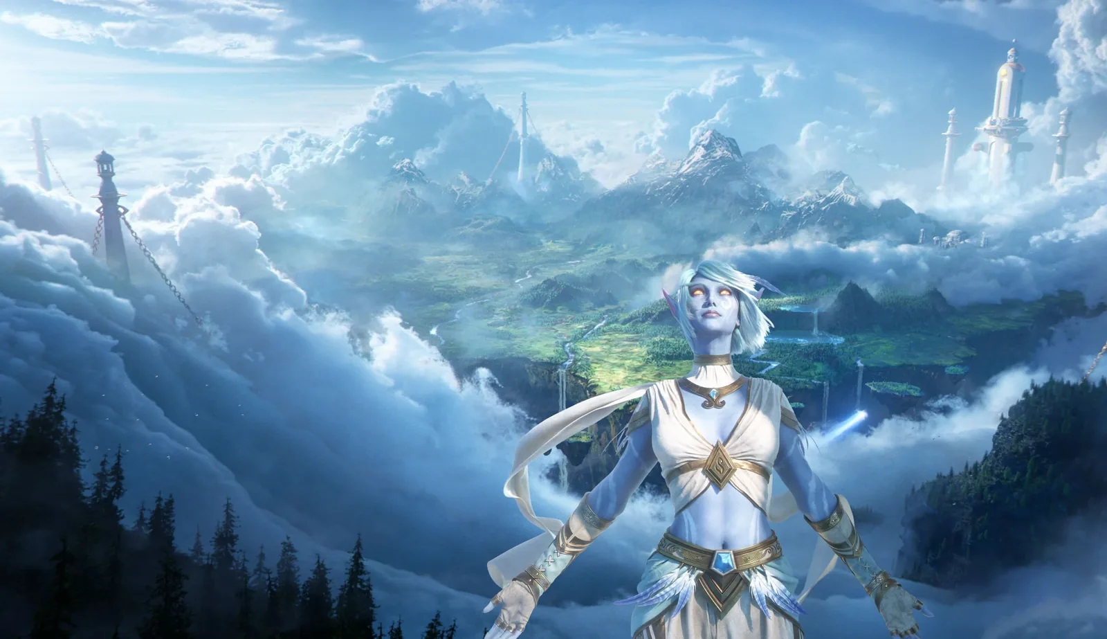Раса Skyborne в World of Warcraft: Forever